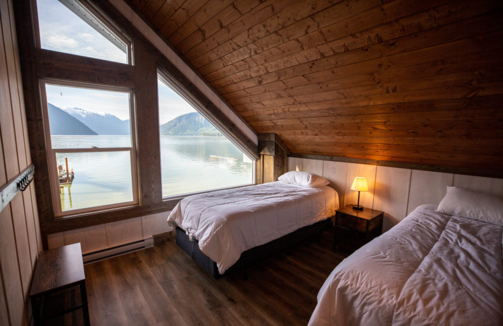 Accommodations at Bute Inlet Lodge