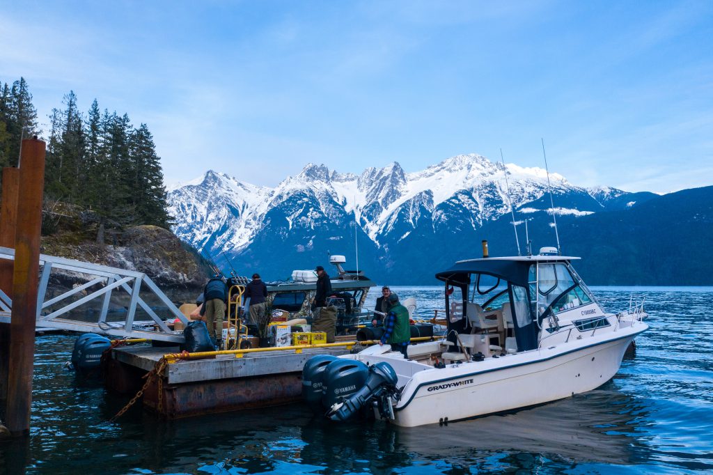 Boat Access from Lodge